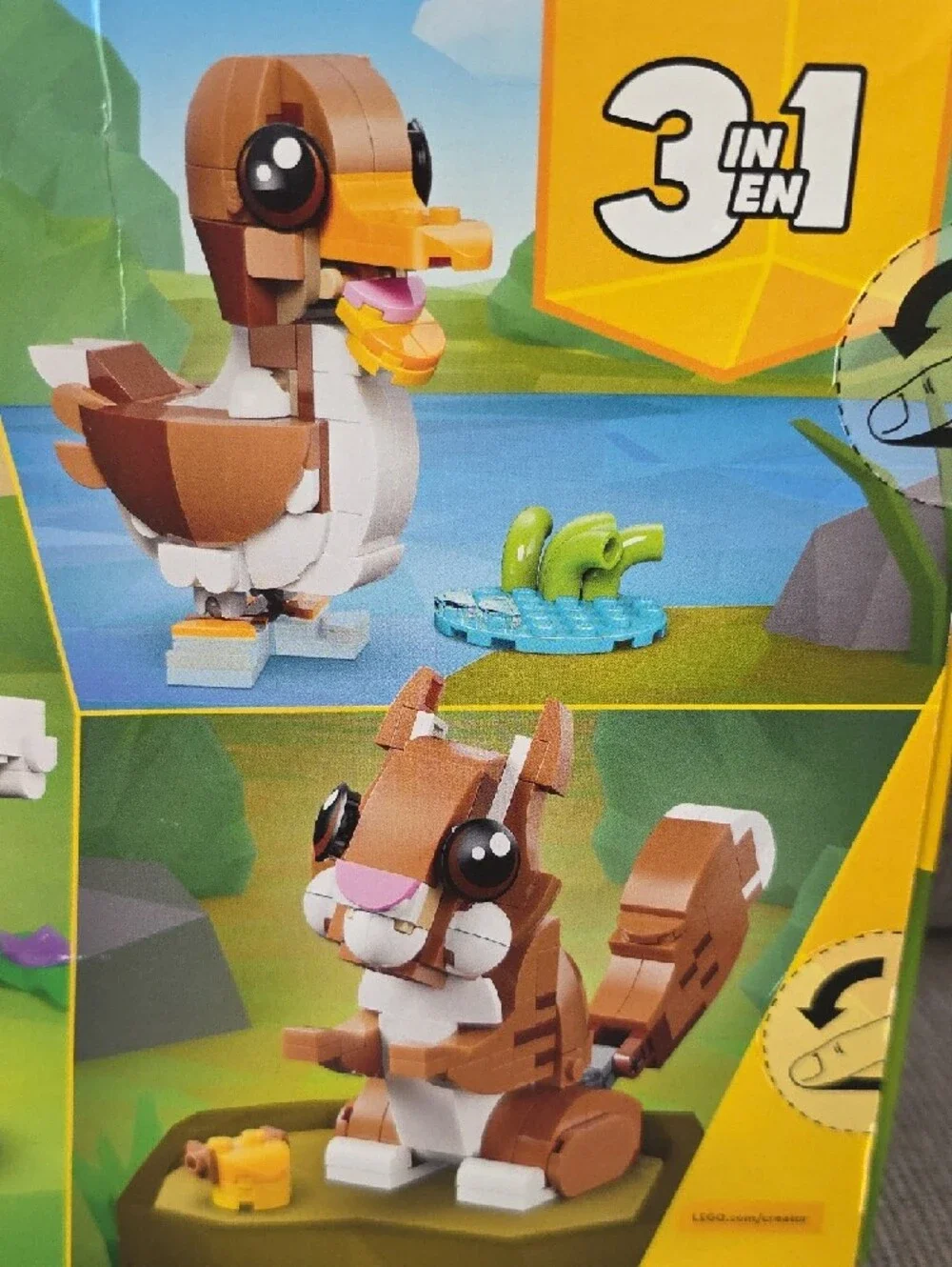 LEGO Creator Playful Puppy 3-In-1 Building Set, Ages 8+, New In Box.